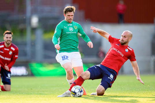 Jönköpings Södras Jesper Manns och Östers Sebastian