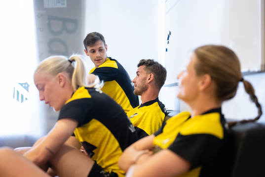 Tobias Carlsson, Johan Hammar, Anna Sandberg och Anna