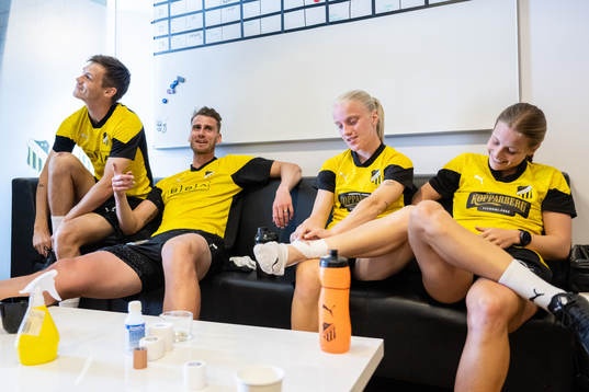 Tobias Carlsson, Johan Hammar, Anna Sandberg och Anna