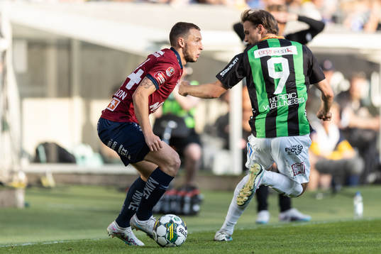 Örgrytes William Svensson och GAISs Gustav Lundgren