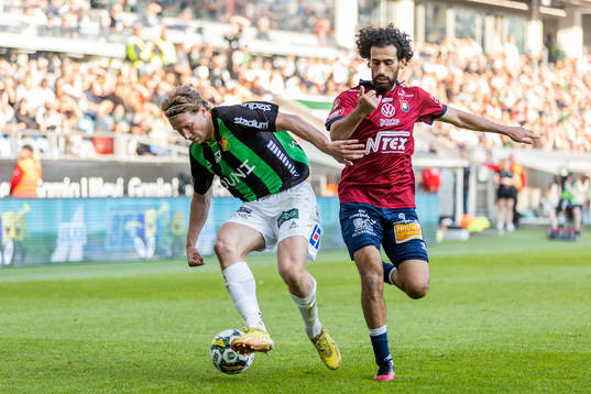 GAISs August Wängberg och Örgrytes Hady Saleh Karim