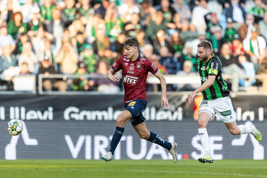 Örgrytes Noah Christoffersson och GAIS Axel Norén