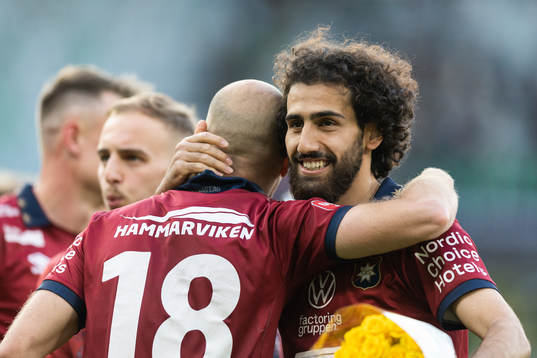 Örgrytes Jonathan Drott och Hady Saleh Karim