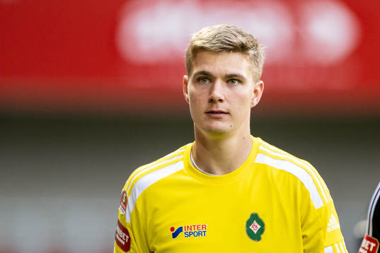 Skövde AIKs målvakt David Engelbrektsson