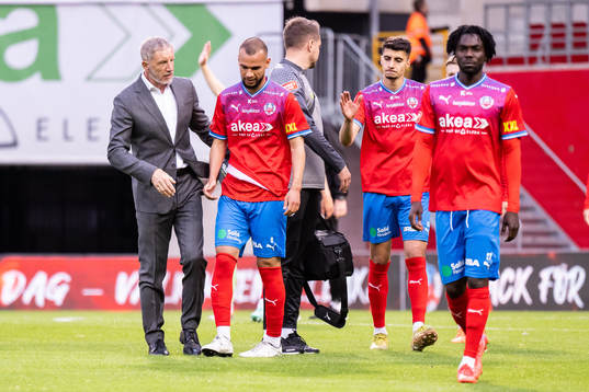 Helsingborgs tränare Stuart Baxter, Sumar Almadjed och
