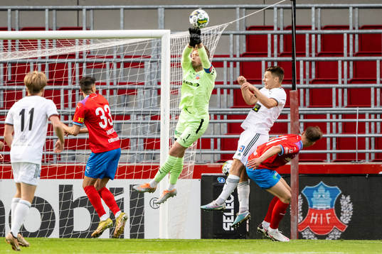 Helsingborgs målvakt Kalle Joelsson