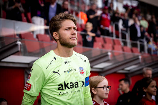 Helsingborgs målvakt Kalle Joelsson