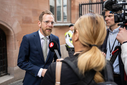 Idrottsminister Jakob Forssmed (KD)