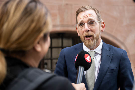 Idrottsminister Jakob Forssmed (KD)