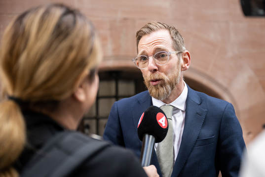 Idrottsminister Jakob Forssmed (KD)
