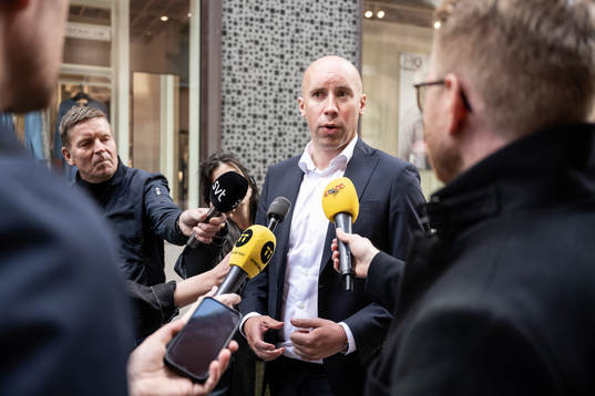 Simon Åström, ordförande i SEF
