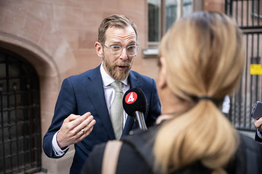 Idrottsminister Jakob Forssmed (KD)