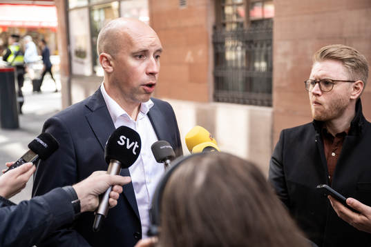 Simon Åström, ordförande i SEF