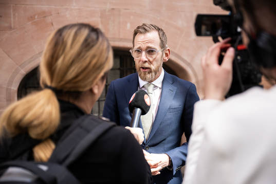 Idrottsminister Jakob Forssmed (KD)