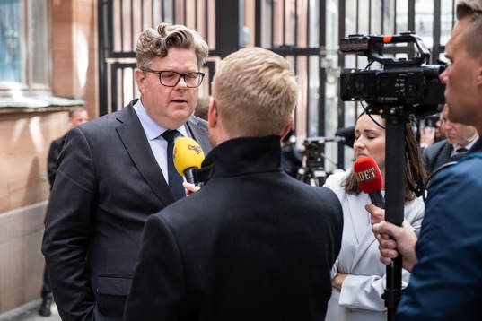Justitieminister Gunnar Strömmer (M)