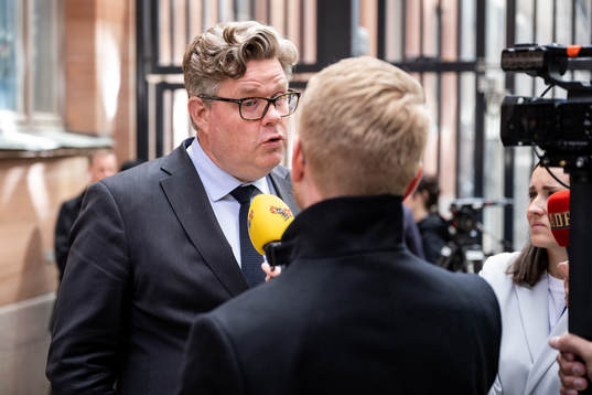 Justitieminister Gunnar Strömmer (M)