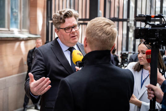 Justitieminister Gunnar Strömmer (M)