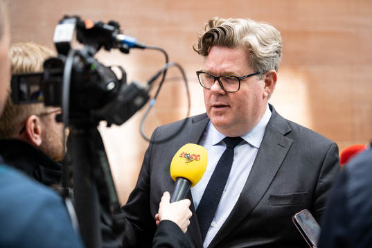 Justitieminister Gunnar Strömmer (M)