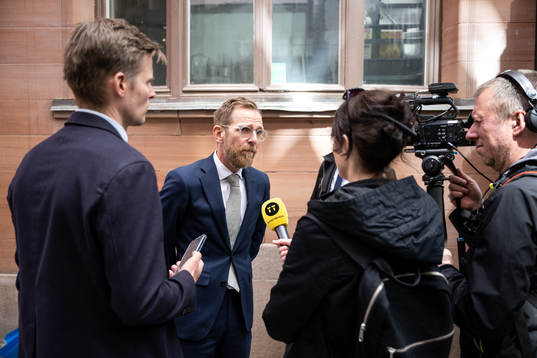 Idrottsminister Jakob Forssmed (KD)