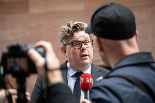 Justitieminister Gunnar Strömmer (M)