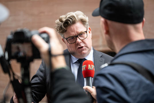 Justitieminister Gunnar Strömmer (M)