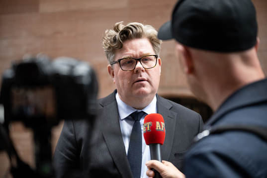 Justitieminister Gunnar Strömmer (M)