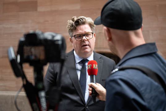 Justitieminister Gunnar Strömmer (M)