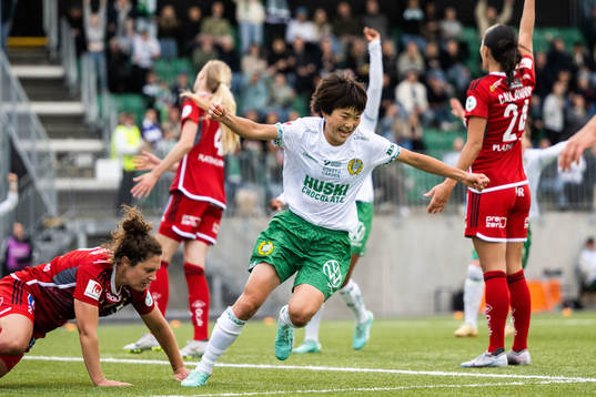 Bläddra bland fler bilder av Fotboll, Damallsvenskan, Hammarby - IFK Norrköping