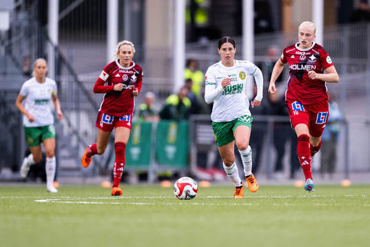 Hammarbys Madelen Janogy och IFK Norrköpings Wilma