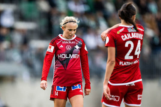 IFK Norrköpings Elsa Burvall deppar