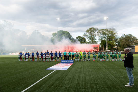 IFK Norrköpings och Hammarbys spelare