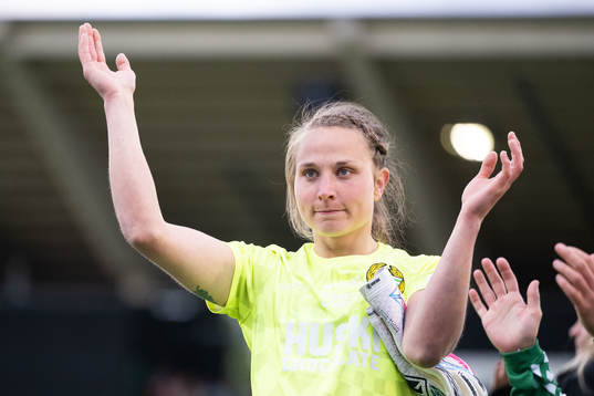 Hammarbys målvakt Anna Tamminen