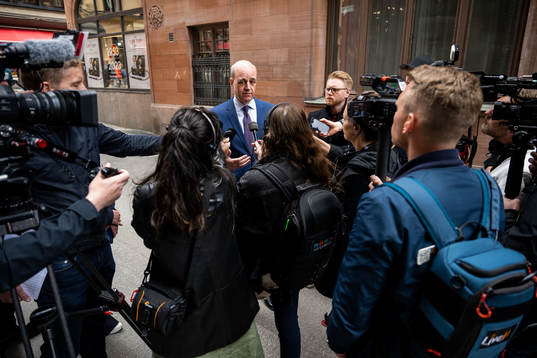 Fredrik Reinfeldt, ordförande Svenska fotbollsförbundet