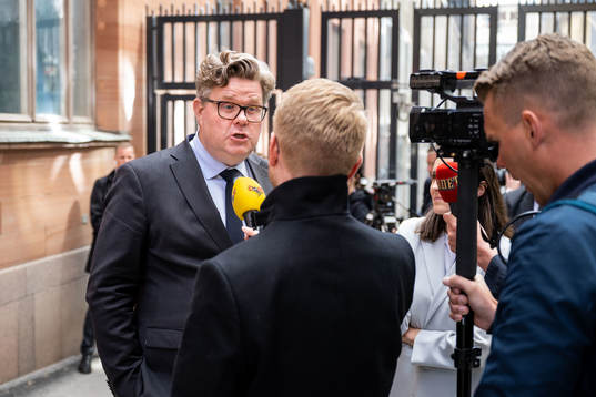 Justitieminister Gunnar Strömmer (M)