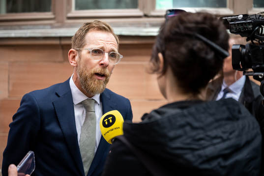 Idrottsminister Jakob Forssmed (KD)