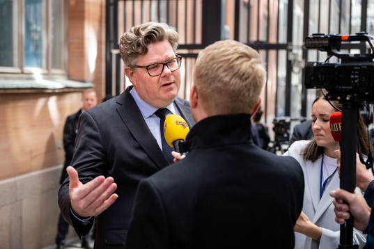 Justitieminister Gunnar Strömmer (M)