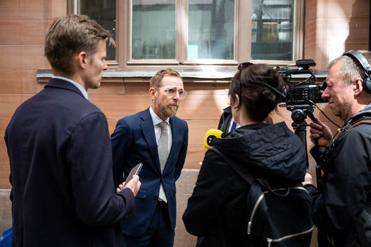 Idrottsminister Jakob Forssmed (KD)