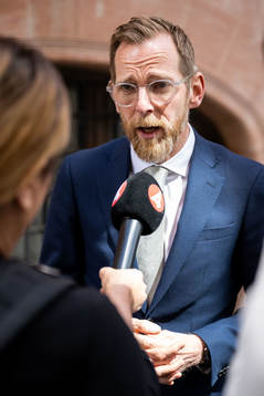 Idrottsminister Jakob Forssmed (KD)
