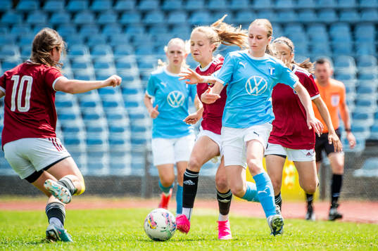 Malmö FFs Livia Tapper mot Spartas Stella Balaszova