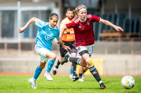 Malmö FFs Mayar Khatawi mot Spartas Klara Danickova