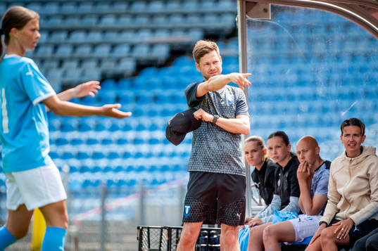 Malmö FFs tränare Johan Grönlund