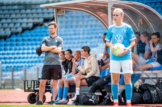 Malmö FFs tränare Johan Grönlund