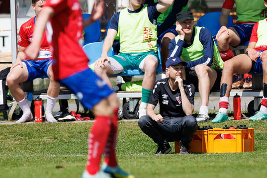 Tvååkers tränare Pierre Krantz