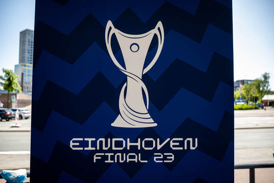 The UEFA Women's Champions League final logo