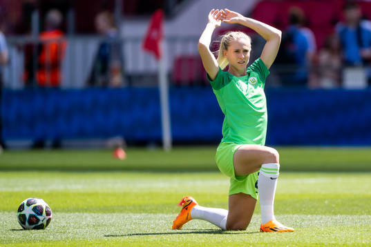 Rebecka Blomqvist of Wolfsburg