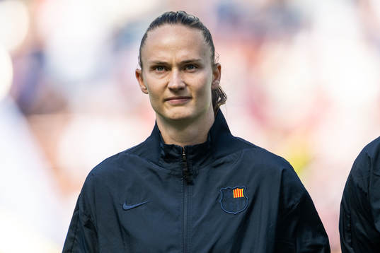 Caroline Graham Hansen of Barcelona
