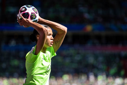 Sveindis Jonsdottir of Wolfsburg