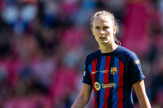 Caroline Graham Hansen of Barcelona