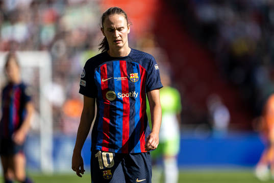 Caroline Graham Hansen of Barcelona