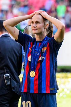 Caroline Graham Hansen of Barcelona